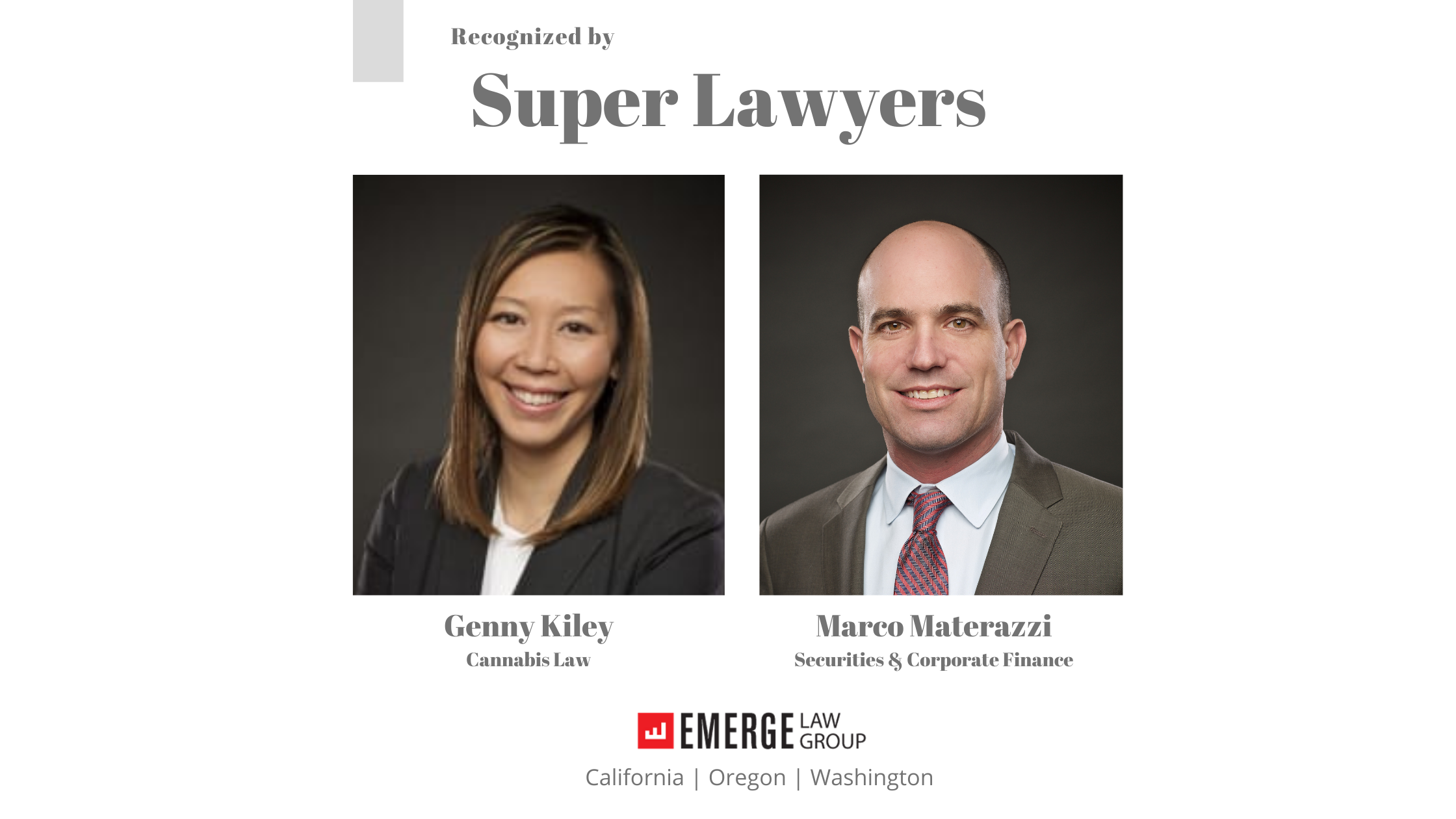 Two Emerge Attorneys Named Oregon Super Lawyers in 2021