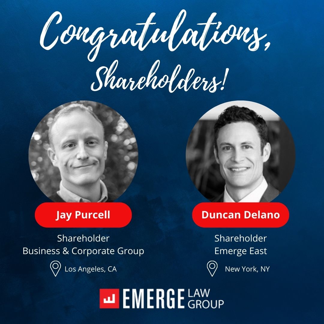 Emerge Law Group Announces New Shareholders