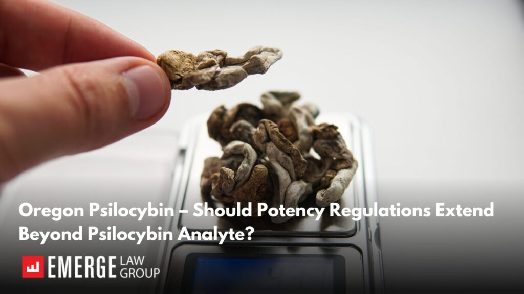 Oregon Psilocybin - Should Potency Regulations Extend Beyond Psilocybin Analyte